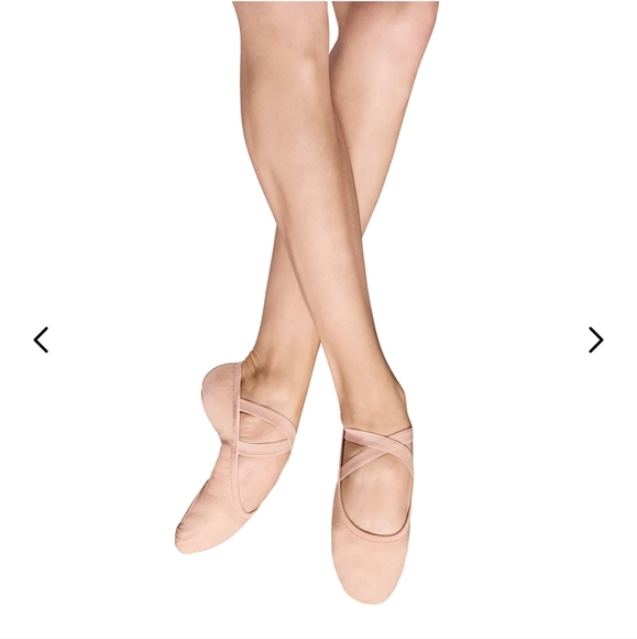 BLOCH Ballet Flat Slippers Pink Size 7.5B - Picture 5 of 5